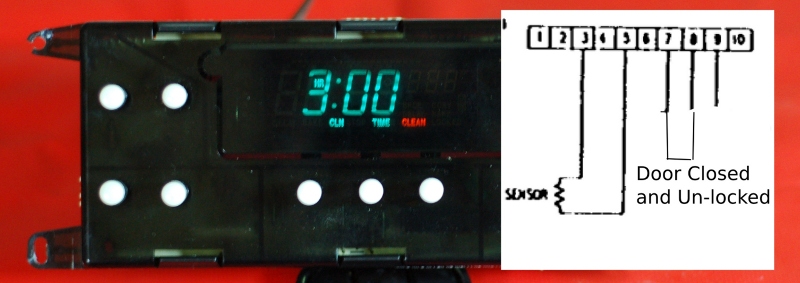 Thermador Range Control Board 00486752 / 14-33-347 – Door Lock Error